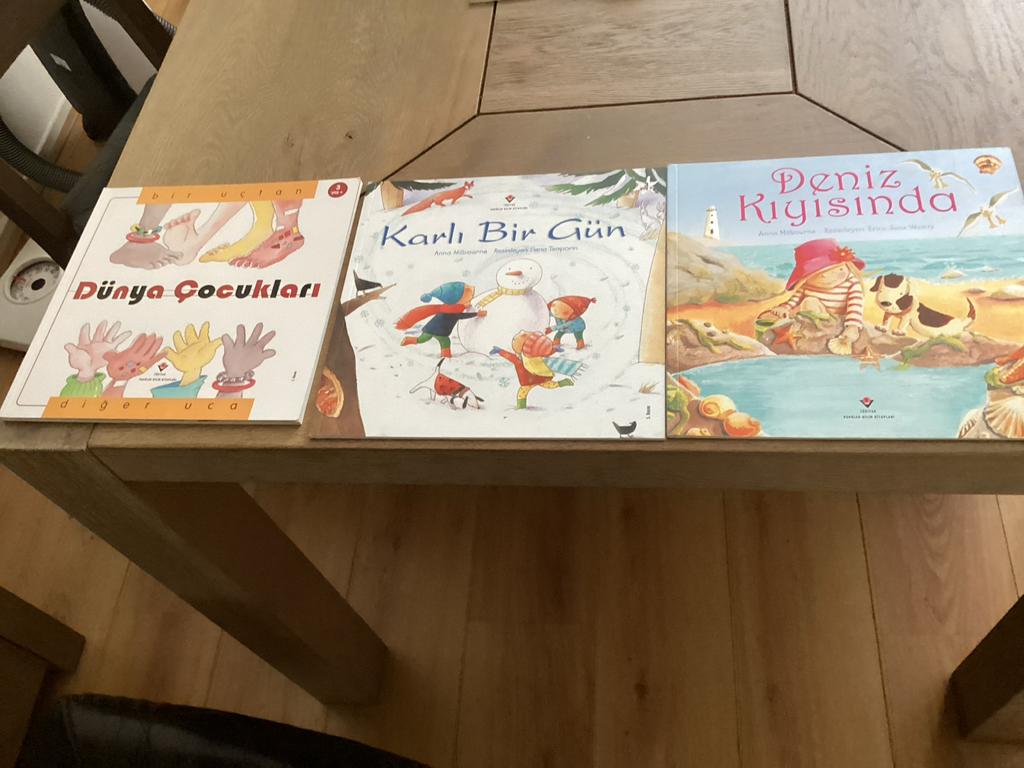 Turkse kinderboeken: Wereldkinderen, Sneeuwdag, Aan Zee, Ophalen of Verzenden, Zo goed als nieuw, Fictie algemeen