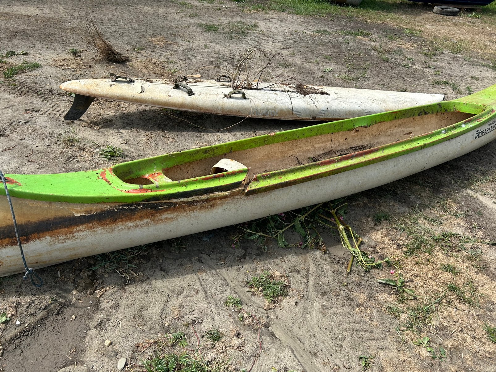 Canadese Kano en surfplank, Watersport en Boten, Kano's, Ophalen, Zo goed als nieuw, Eén persoon, Overige typen