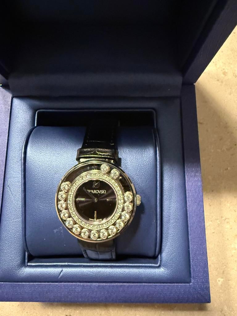 Swarovski dames horloge, Sieraden, Tassen en Uiterlijk, Horloges | Dames, Ophalen of Verzenden, Zo goed als nieuw, Staal, Overige merken