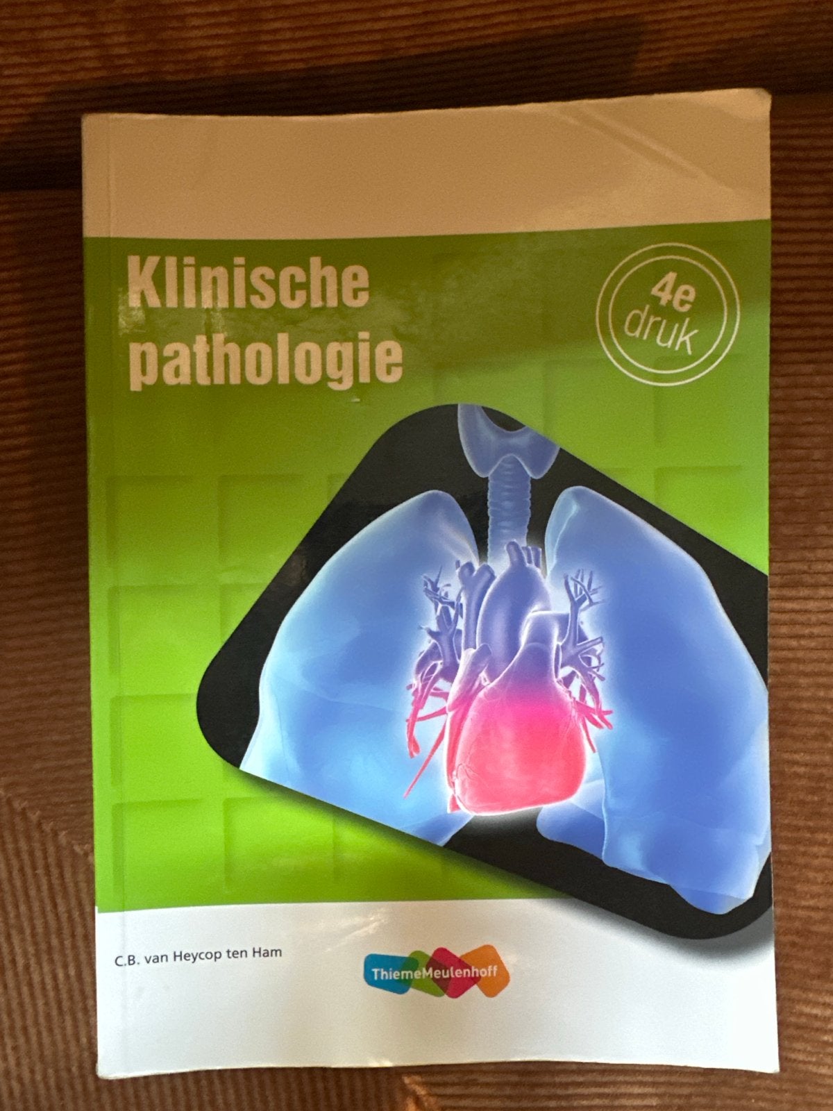 Klinische pathologie 4e druk - C.B. van Heycop ten Ham, Ophalen of Verzenden, Beta, Zo goed als nieuw, HBO