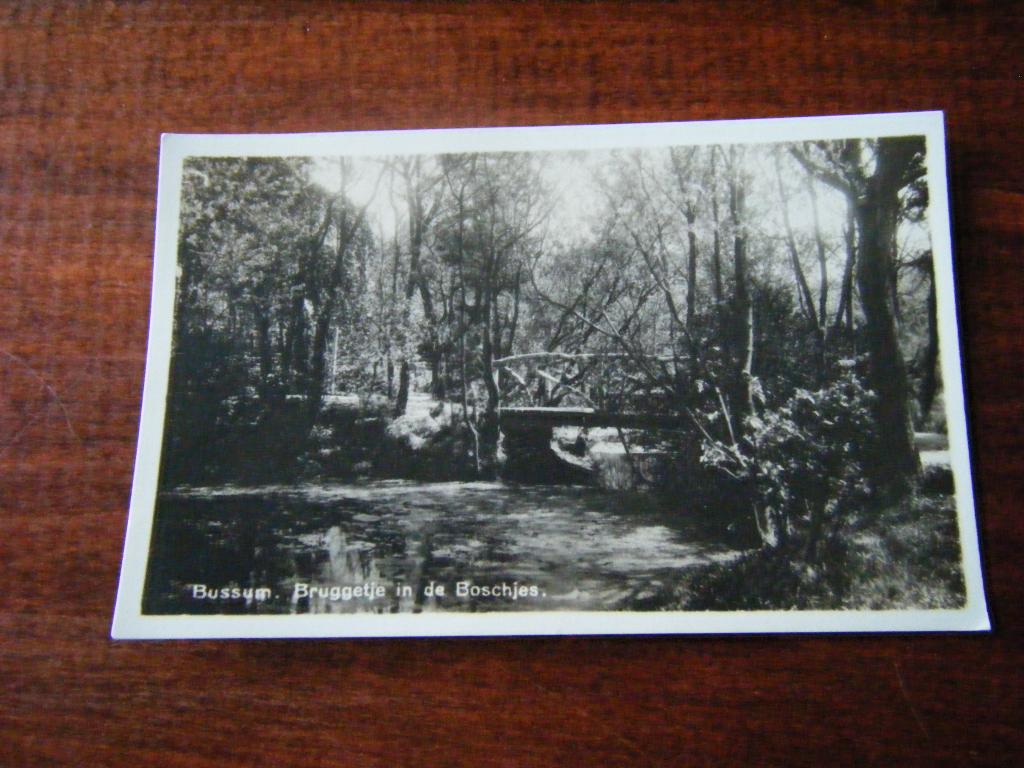 C38 - Bussum - Bruggetje - 1932 - Mooi/Oud, Verzamelen, Ansichtkaarten | Nederland, Ophalen of Verzenden, 1920 tot 1940, Noord-Holland