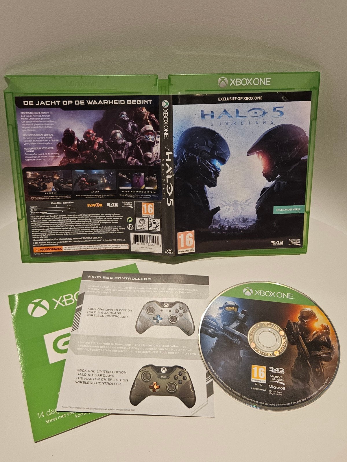 Halo 5 Xbox One, Shooter, Ophalen of Verzenden, Zo goed als nieuw, 3 spelers of meer