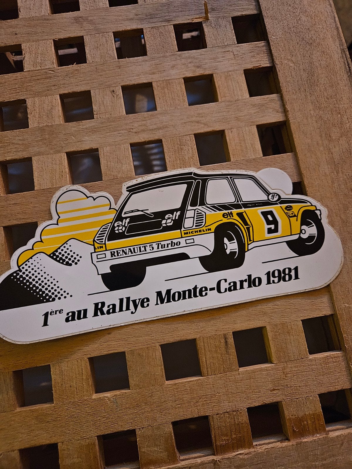 Renault 5 Turbo sticker, Ophalen of Verzenden