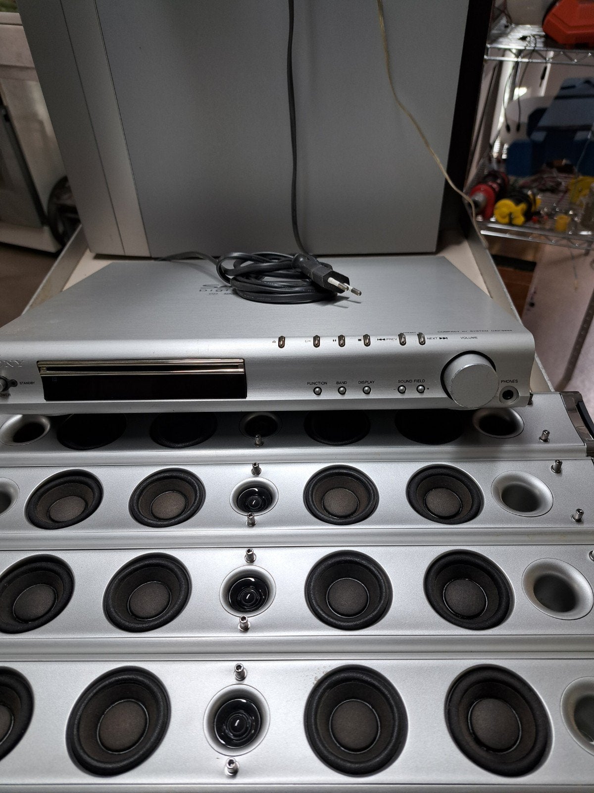 Sony S-Master Digital Amplifier met 5.1 Luidsprekersysteem, Ophalen, Gebruikt, 70 watt of meer, 5.1-systeem