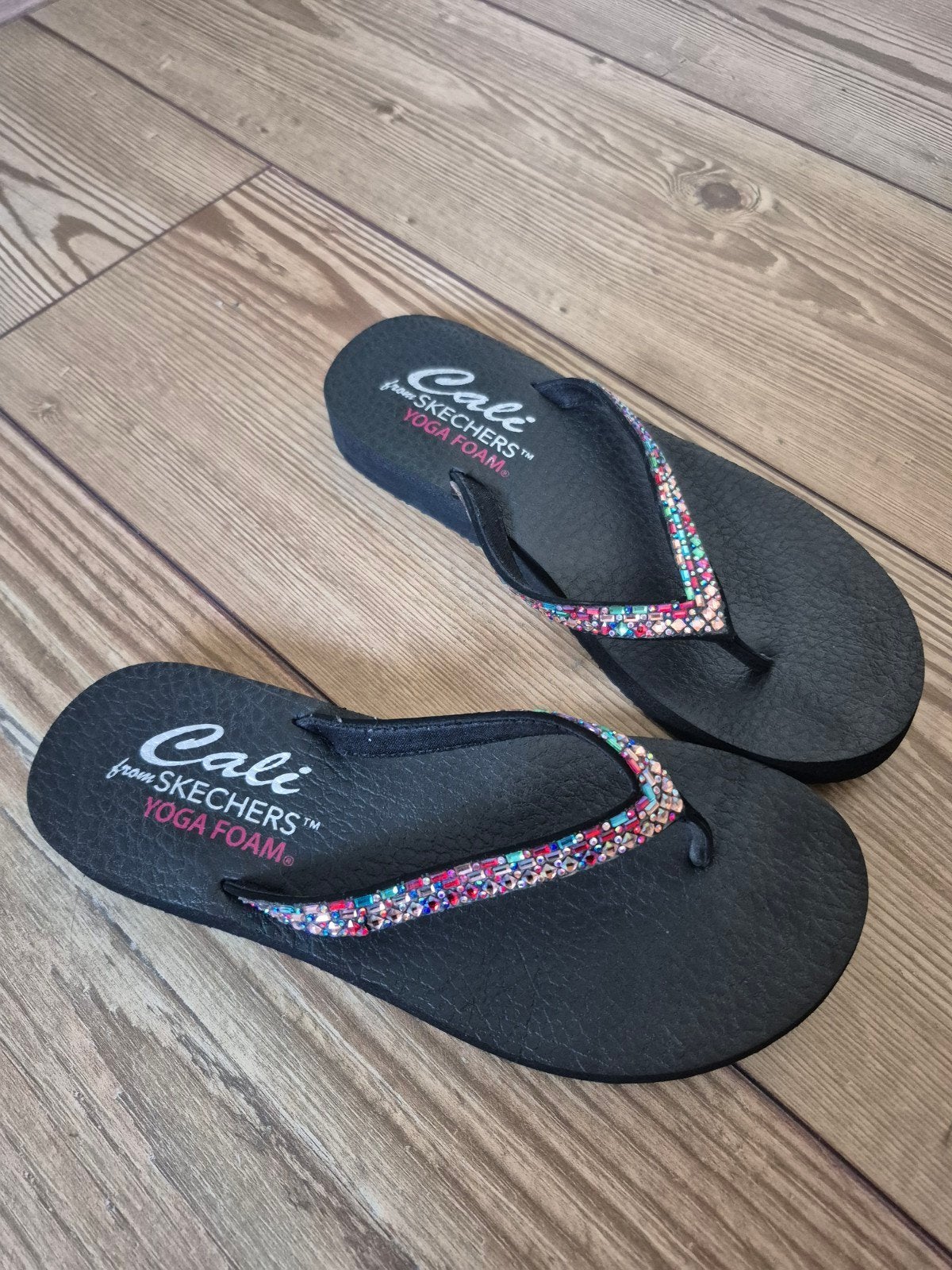 skechers yoga foam 38, Kleding | Dames, Schoenen, Ophalen of Verzenden, Zo goed als nieuw, Zwart, Sneakers of Gympen