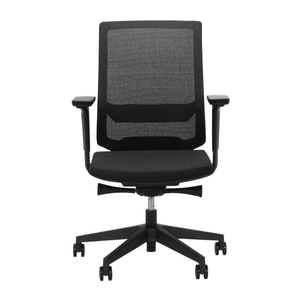 Bureaustoel Jordan 6, Netweave zwart EN1335, Huis en Inrichting, Bureaustoelen, Nieuw, Bureaustoel, Zwart, Ergonomisch, Ophalen of Verzenden