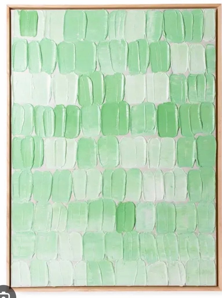 Gezocht HK Living Green Palette schilderij, Antiek en Kunst, Ophalen of Verzenden