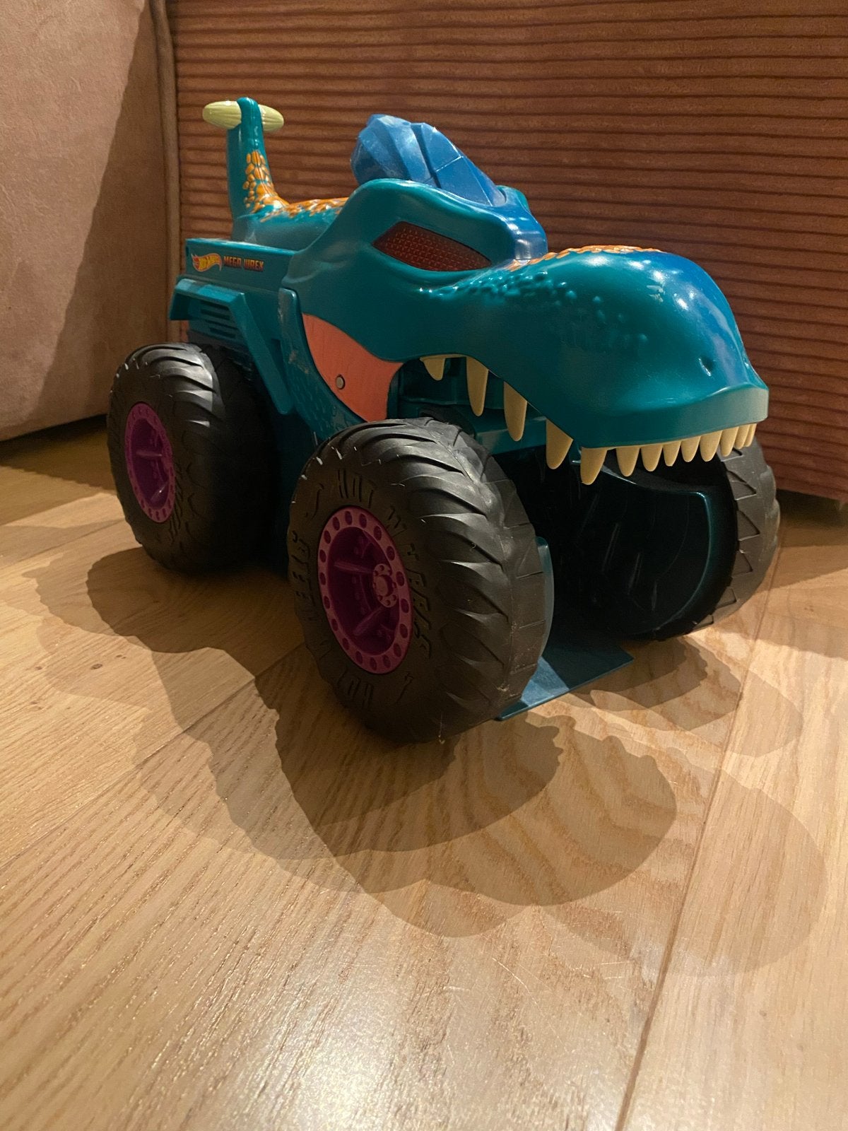 Hot Wheels Monster Trucks Mega-Wrex Voertuig, Ophalen of Verzenden, Zo goed als nieuw