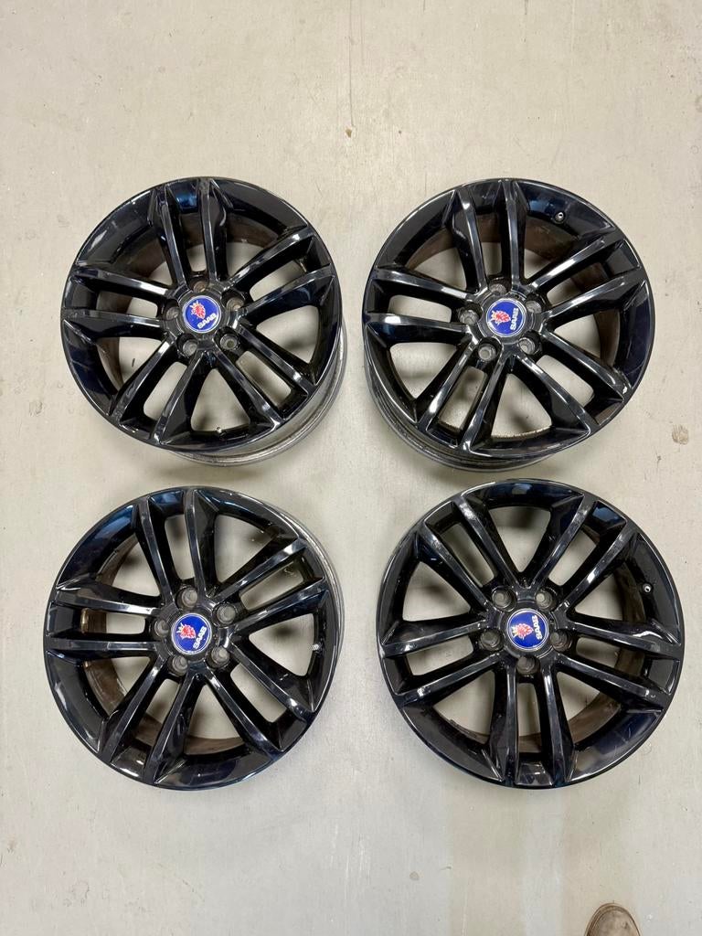 Velgen 17” voor Saab 9-3 5x110 zwart, Auto-onderdelen, Velg(en), 17 inch, Ophalen of Verzenden, Zomerbanden