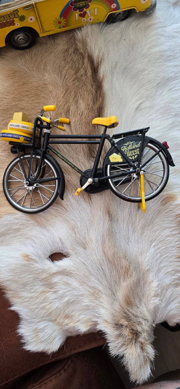 Decoratieve Hollandse Fiets met Kaas, Ophalen of Verzenden, Zo goed als nieuw