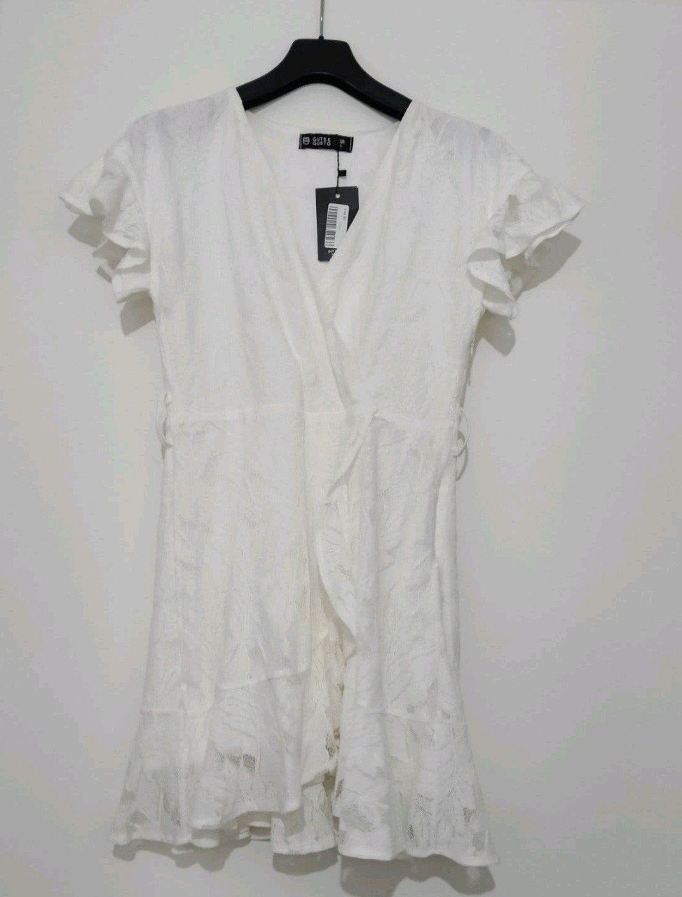 GUTS & GUSTO Witte Jurk Maat L, GUTS & GUSTO, Wit, Maat 42/44 (L), Nieuw