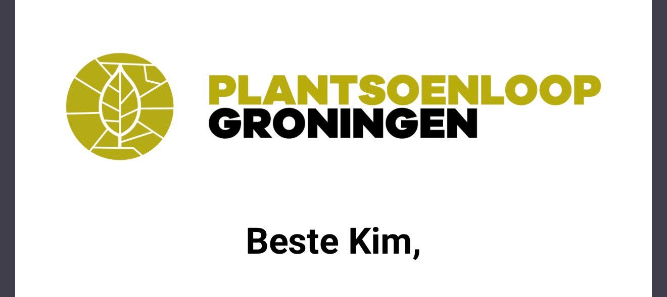 2x Plantsoen loop Groningen 7 nov, 4 km run, Tickets en Kaartjes, Twee personen