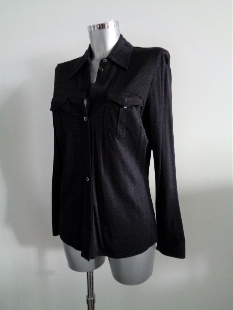 Claudia Strater blouse, katoen, viscose, maat 38, Nieuw, Maat 38/40 (M), Verzenden, Zwart, Nieuw
