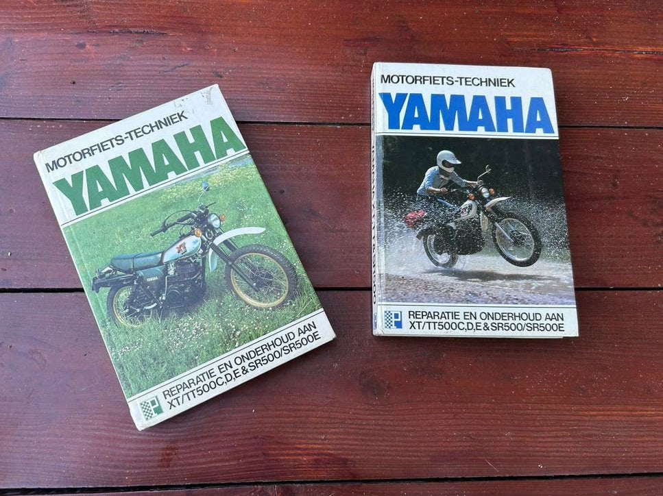 Yamaha XT500 weekplaatshandboek, Motoren, Ophalen of Verzenden, Yamaha