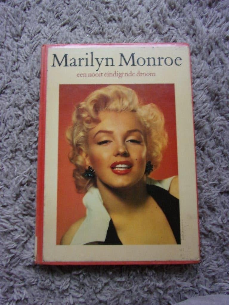 MARILYN MONROE BOEK EEN NOOIT EINDIGENDE DROOM 1983 HARDCOVE, Ophalen, Gebruikt, Boek, Tijdschrift of Artikel