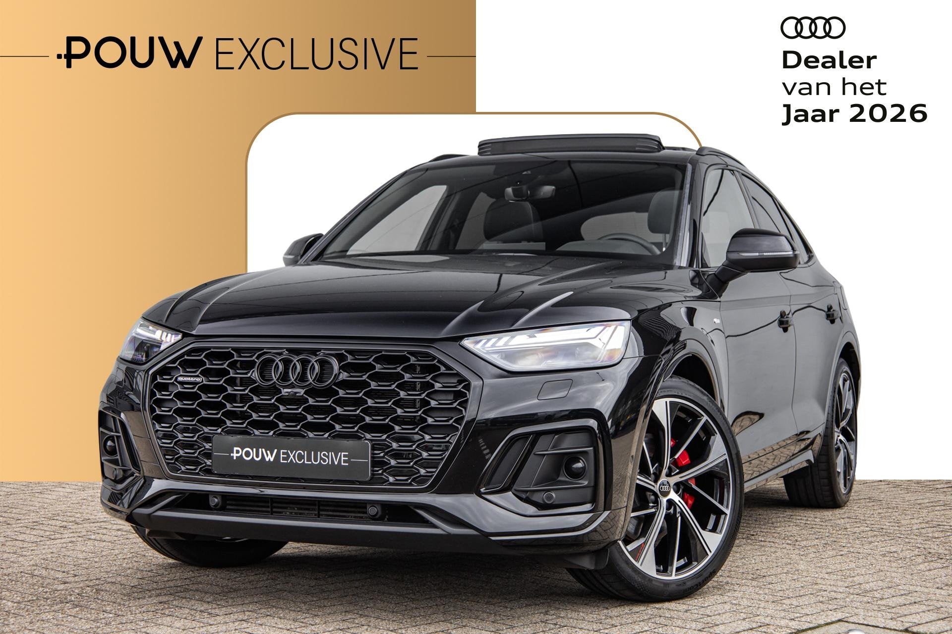 Audi Q5 Sportback 50 TFSIe 299pk quattro S edition | Luchtve, Auto's, Audi, Automaat, 14 kWh, Gebruikt, 4 cilinders