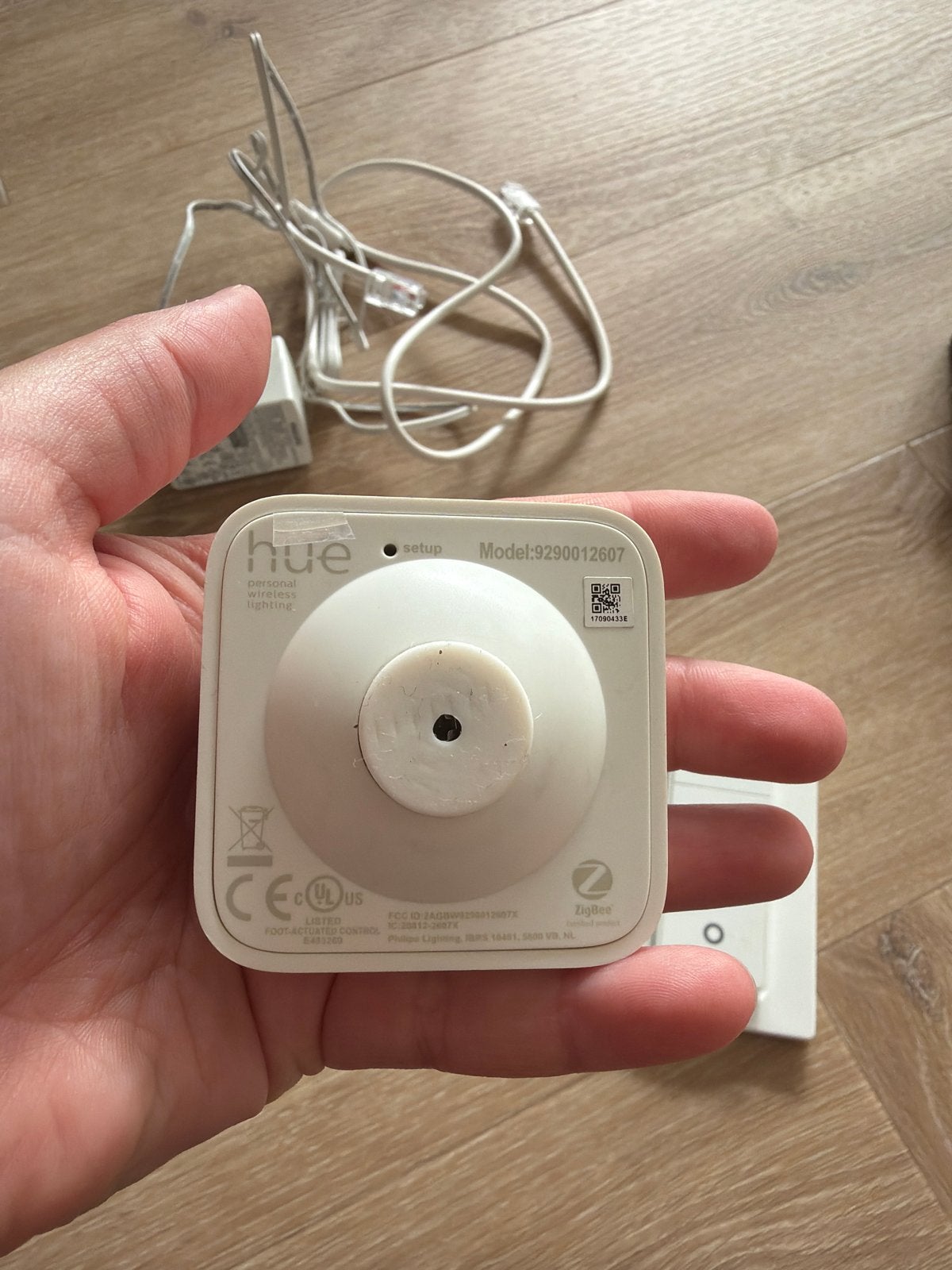 Philips Hue Bewegingsmelder, Dimmer en Bridge Set, Ophalen, Gebruikt