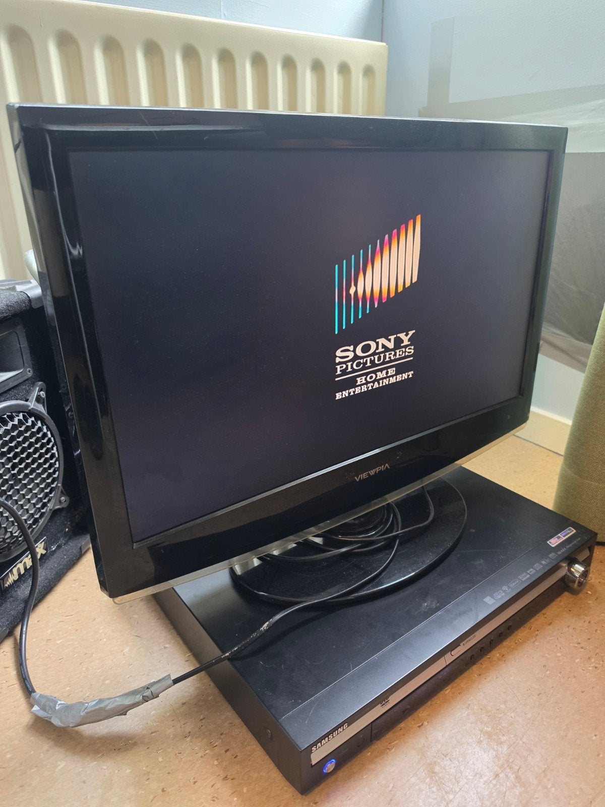 Samsung DVD speler met Viewpia TV, Ophalen, Gebruikt, LCD, Samsung