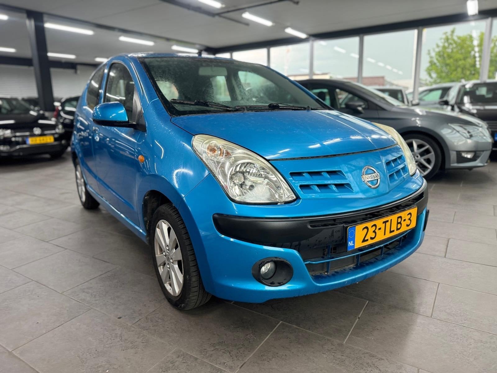 Nissan Pixo 1.0 Look airco elektrische pakket lm-velgen 83dz, Auto's, Nissan, Stof, Gebruikt, Elektrische ramen, Origineel Nederlands
