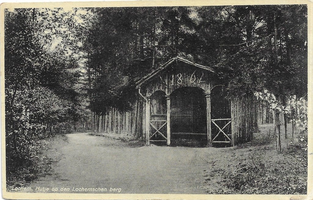 AK Lochem - Hutje op den Lochemschen berg, Ophalen of Verzenden, 1940 tot 1960, Gelopen, Gelderland