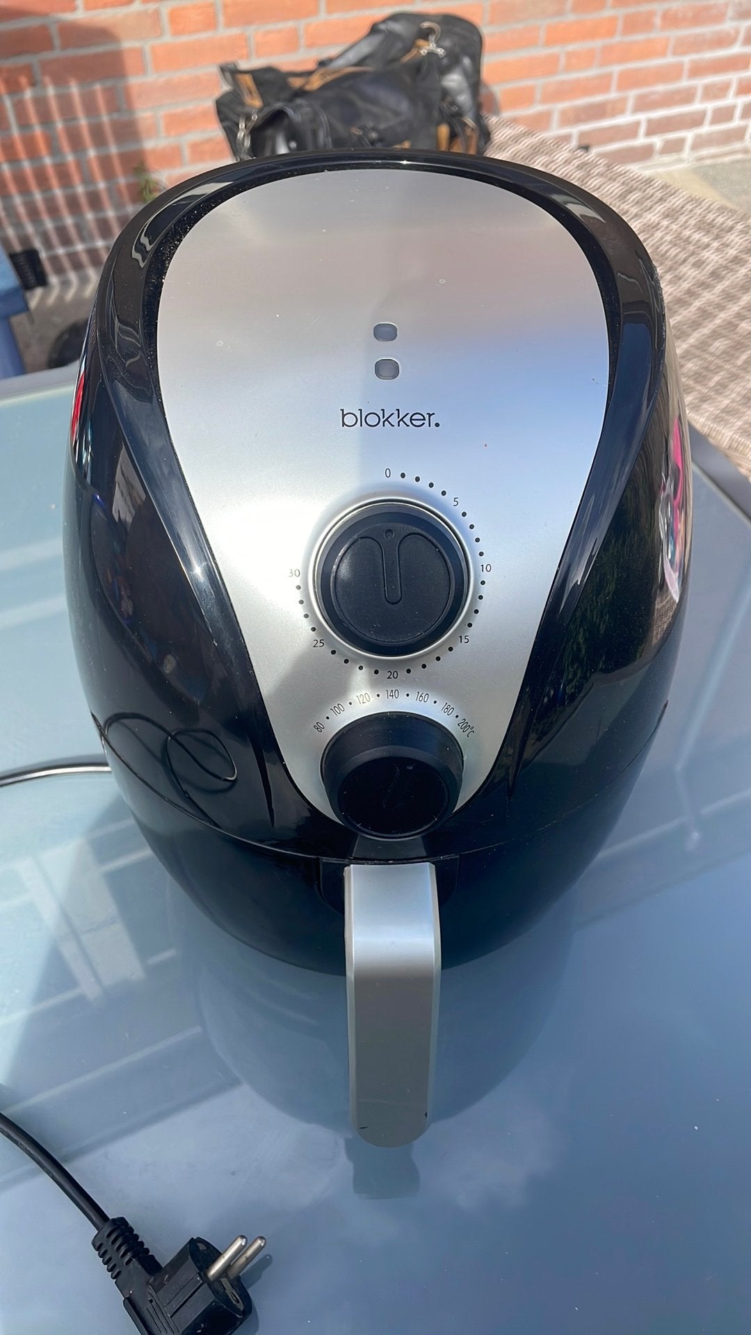 Blokker airfryer, Witgoed en Apparatuur, Ophalen, Gebruikt, Airfryer, Minder dan 750 gram