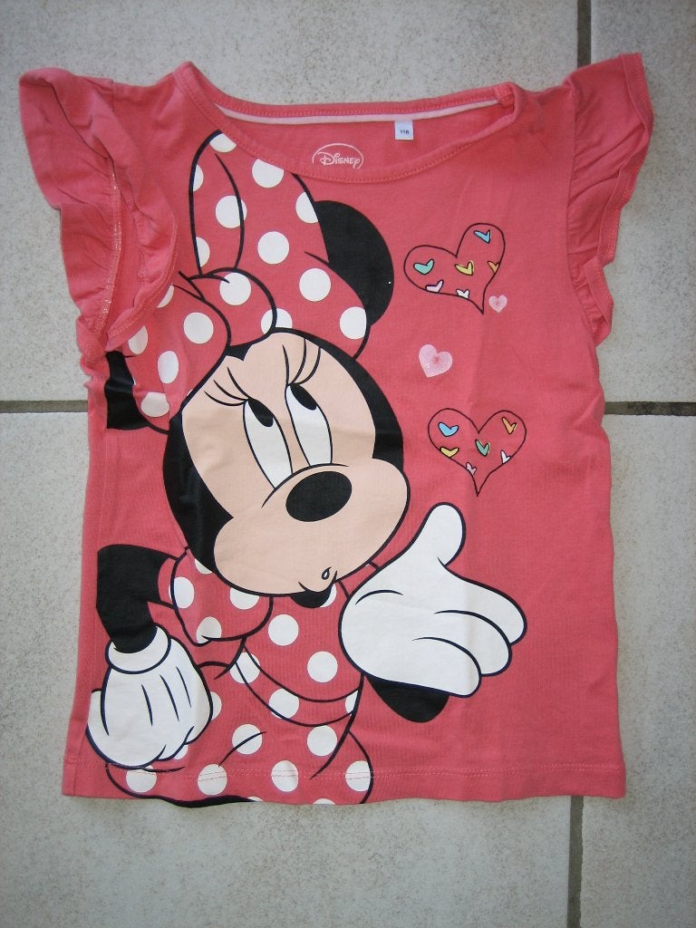 shirt 116 Disney zgan, Kinderen en Baby's, Kinderkleding | Maat 116, Disney, Meisje, Ophalen of Verzenden, Zo goed als nieuw