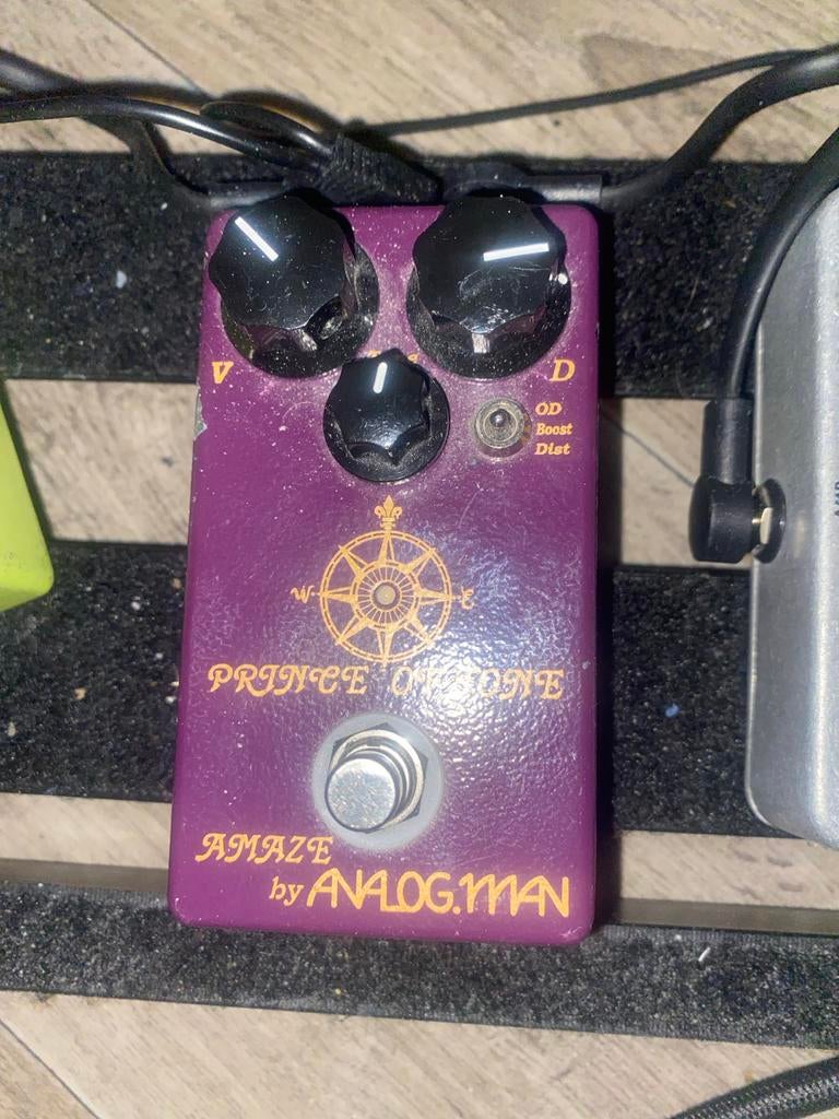 Analogman Prince of Tone Overdrive Pedaal, Verzenden, Gebruikt, Distortion, Overdrive of Fuzz