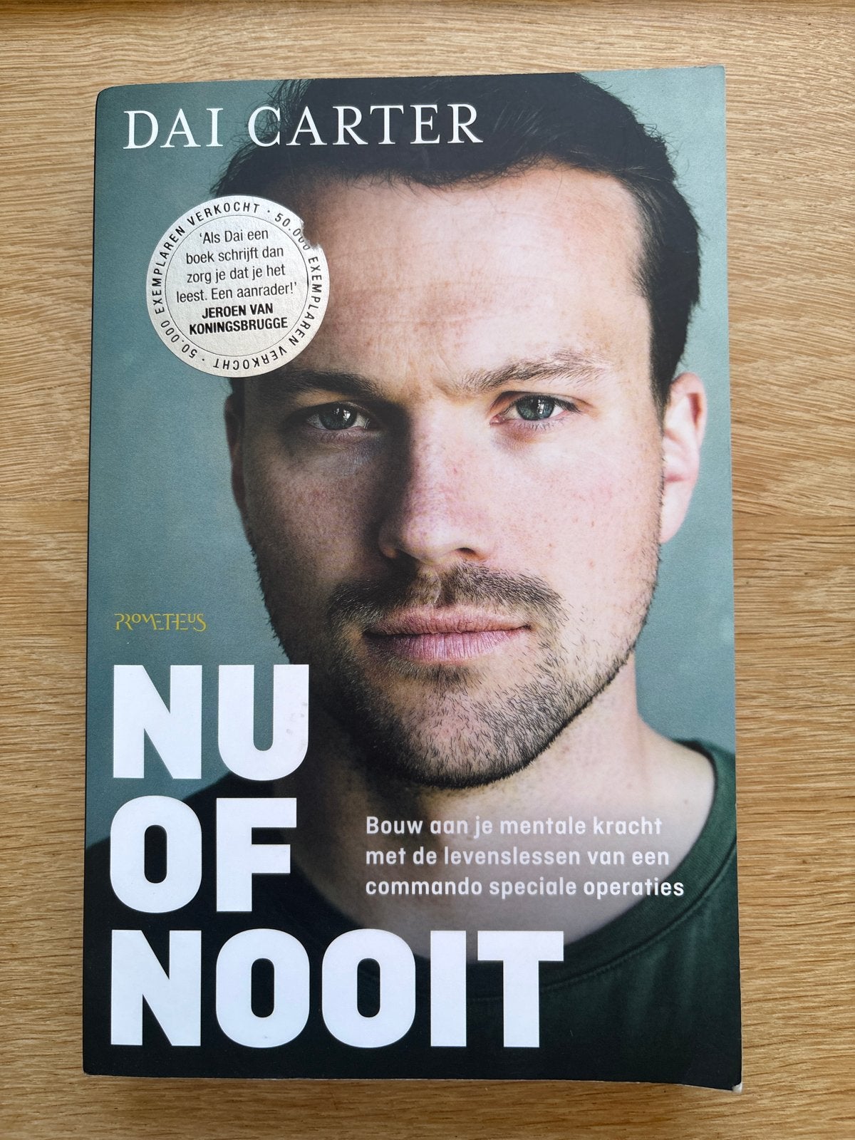 Dai Carter - Nu of nooit, Boeken, Ophalen of Verzenden, Nieuw, Dai Carter