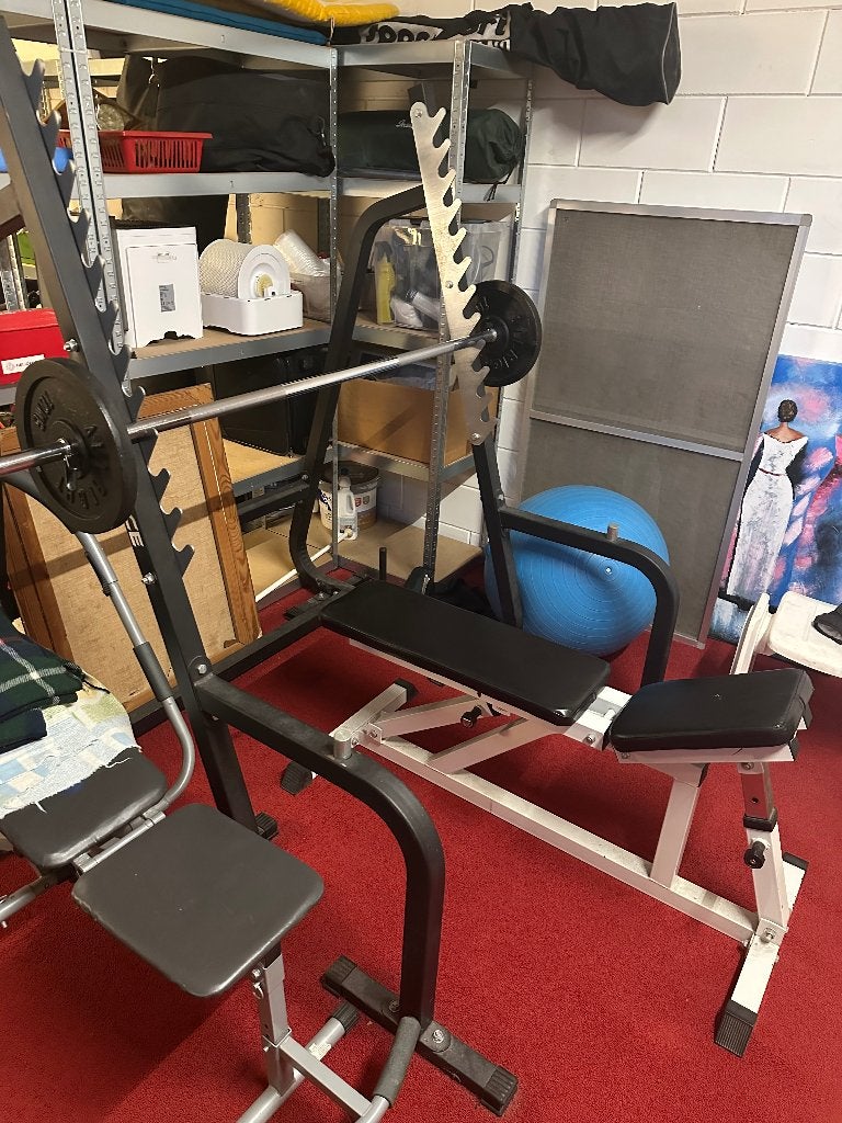 fitness artikelen, Ophalen, Gebruikt, Metaal, Overige typen