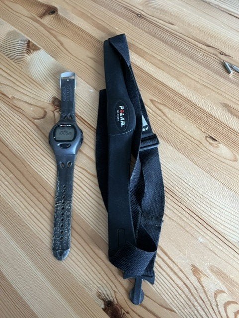 Sport/Horloge hartslagmeter, Gebruikt, Zwart, Ophalen of Verzenden, Polar