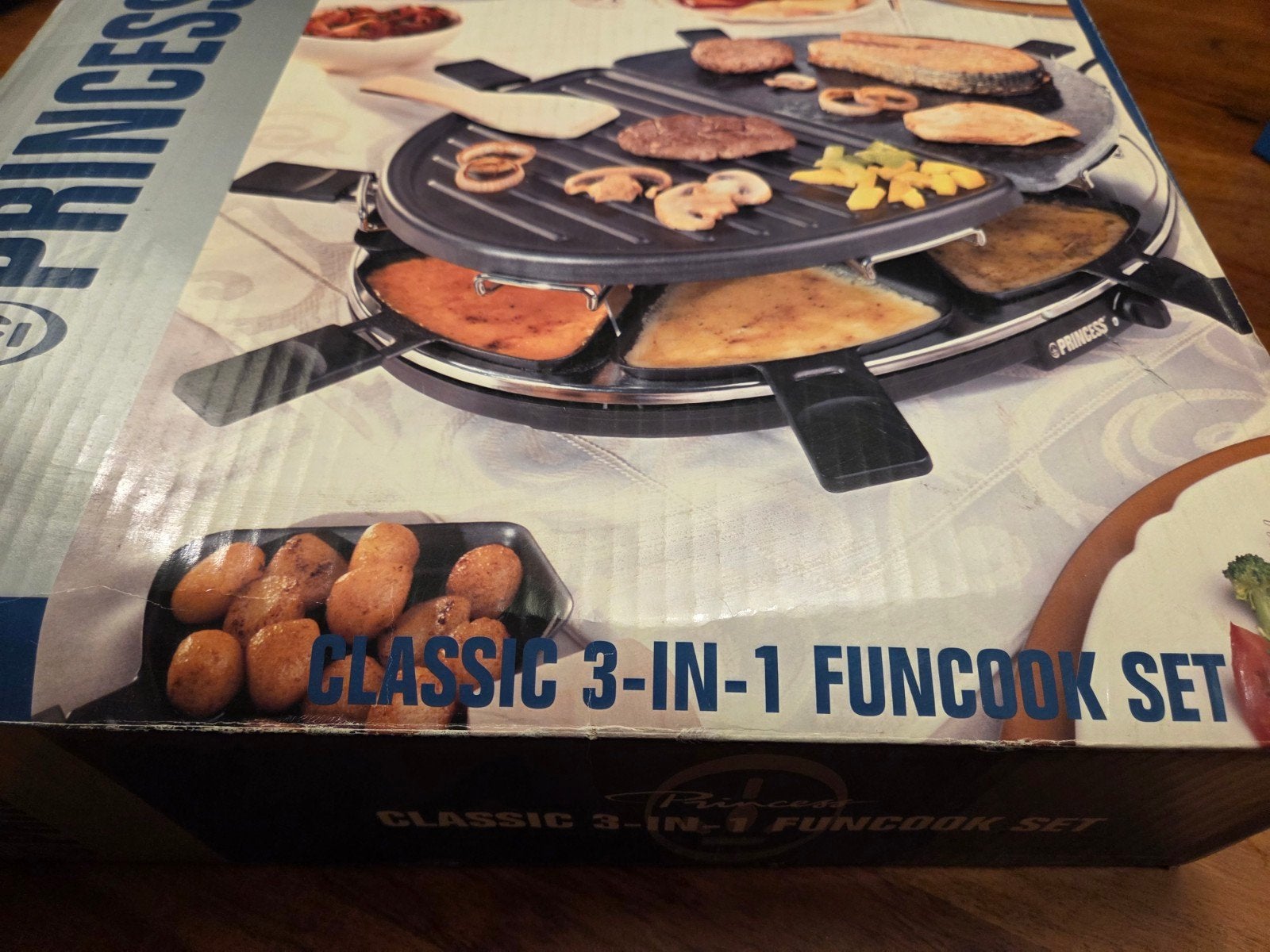 Princess Raclette Grill & Stone Grill - 4-7 personen, Witgoed en Apparatuur, Ophalen, Gebruikt, 8 personen of meer
