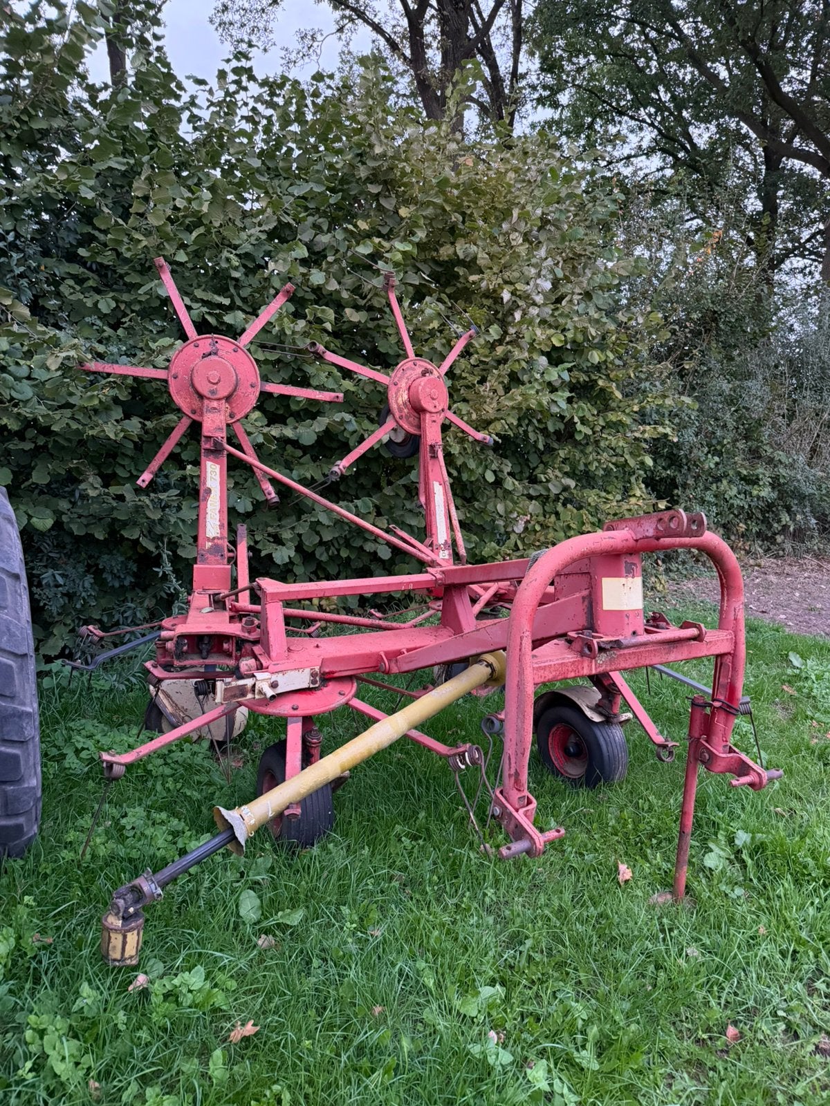Pz fanex 730 hooischudder, Ophalen, Weidebouw