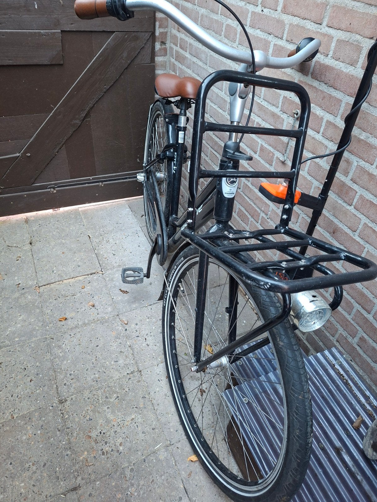 gazelle fiets, Fietsen en Brommers, Ophalen, Terugtraprem, Gebruikt, Versnellingen