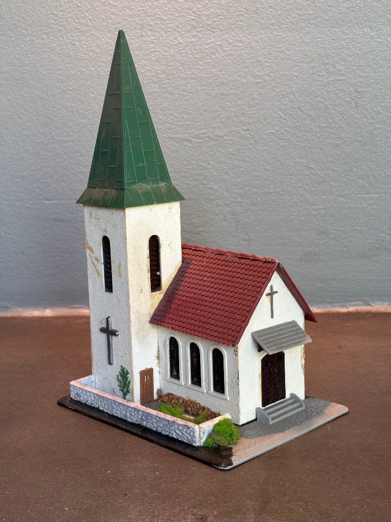 Hoffmann grote kerk schaal H0 zeldzaam, Hobby en Vrije tijd, Modeltreinen | H0, Overige merken, Gebruikt, Gelijkstroom of Wisselstroom