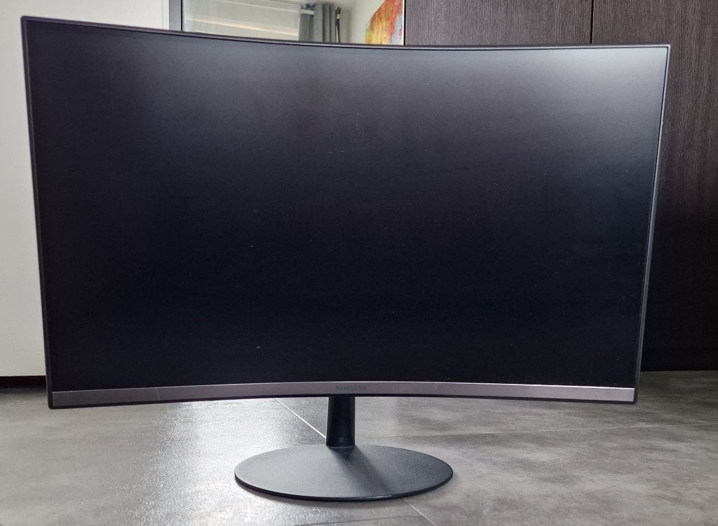 Samsung C24T550FDU – 24 inch Curved Monitor, Computers en Software, Gaming, 3 tot 5 ms, DisplayPort, VA