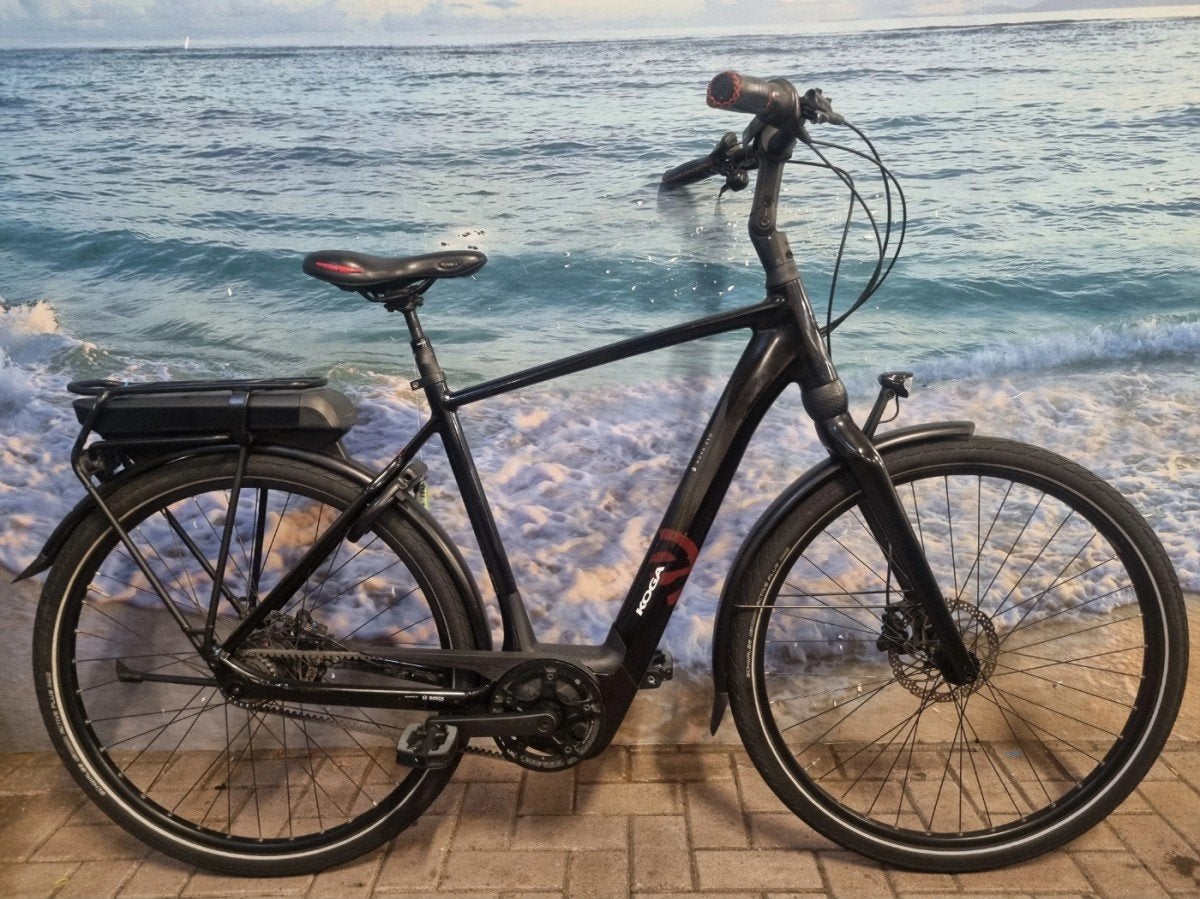 Koga E-nova Evo CP, riemaandrijving, Bosch middenmotor Heren, Gebruikt, -, -, -