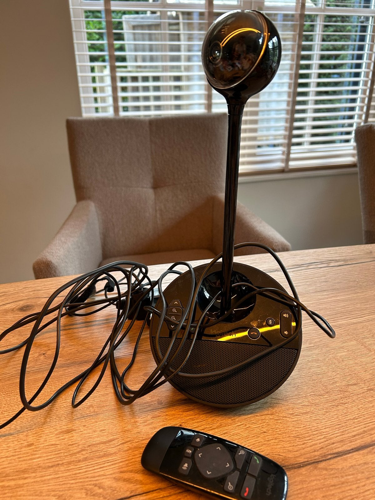 Logitech Conference Camera - Webcam & Video Calls, Ophalen of Verzenden, Zo goed als nieuw, Bedraad, Microfoon