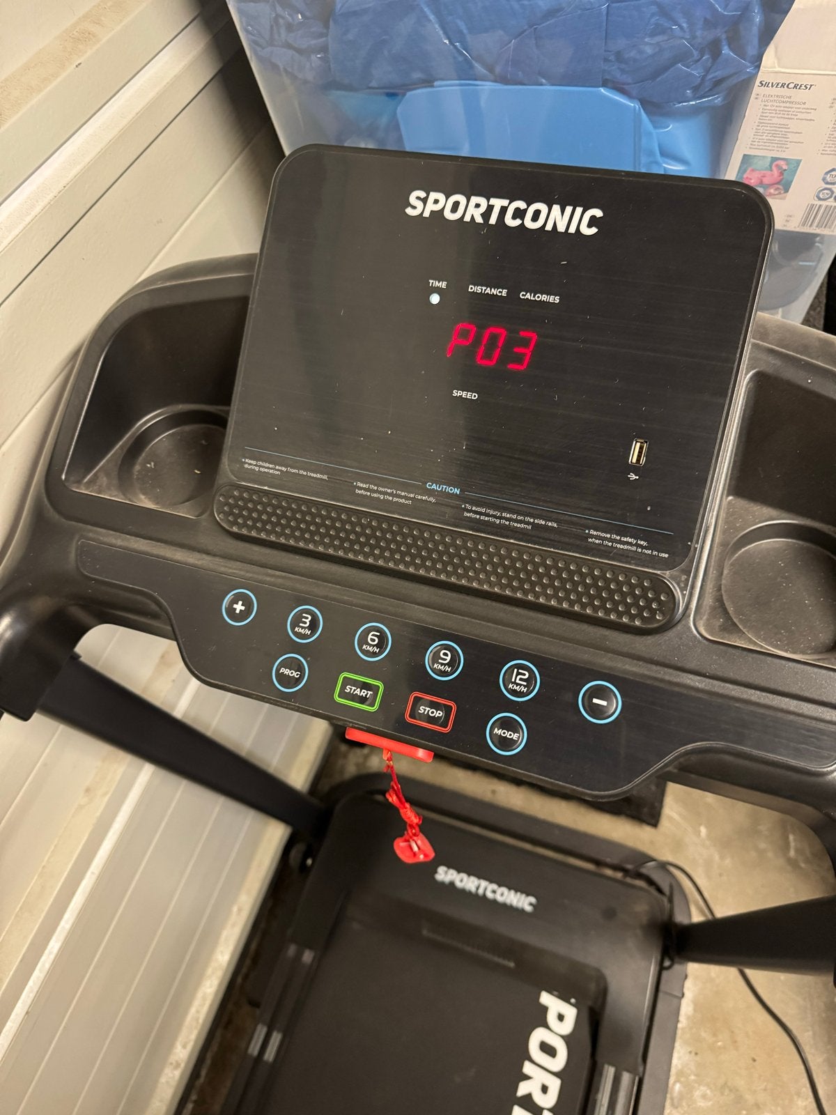 Sportconic T140 Loopband - Zo goed als nieuw, Ophalen, Zo goed als nieuw, Metaal, Loopband
