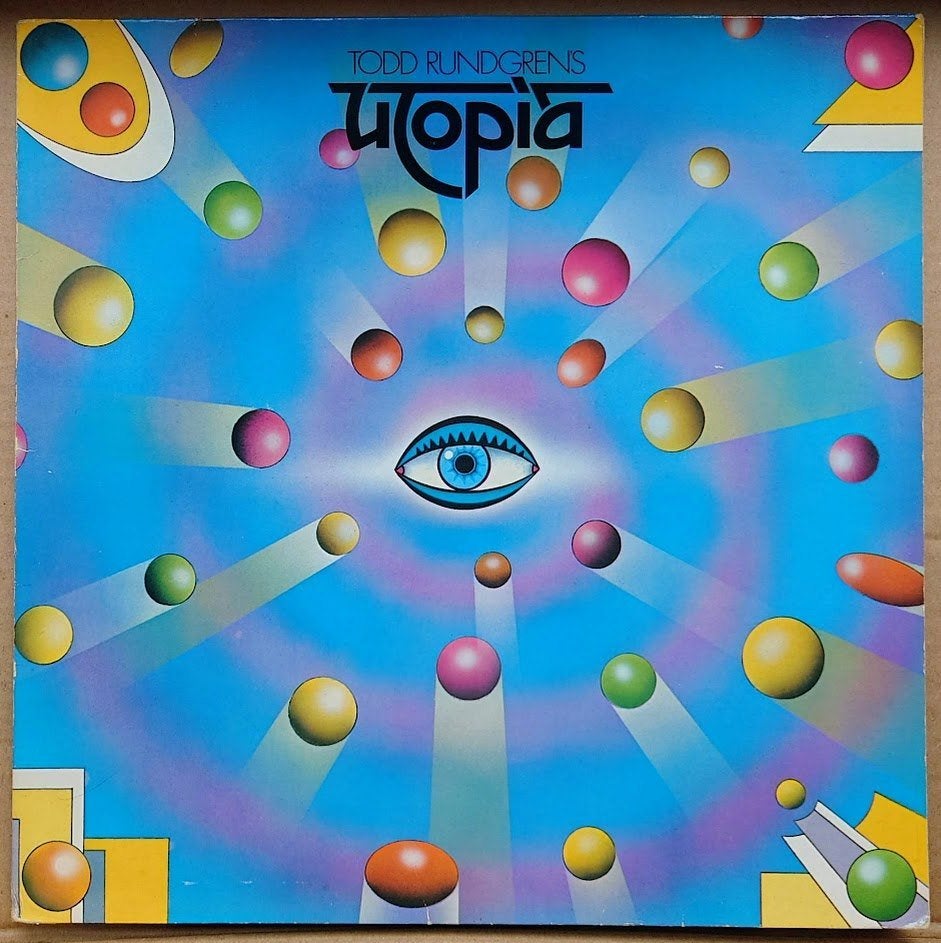 Utopia - Todd Rundgren's Utopia, Cd's en Dvd's, LP, Inclusief binnenhoes, Ophalen of Verzenden, 12 inch