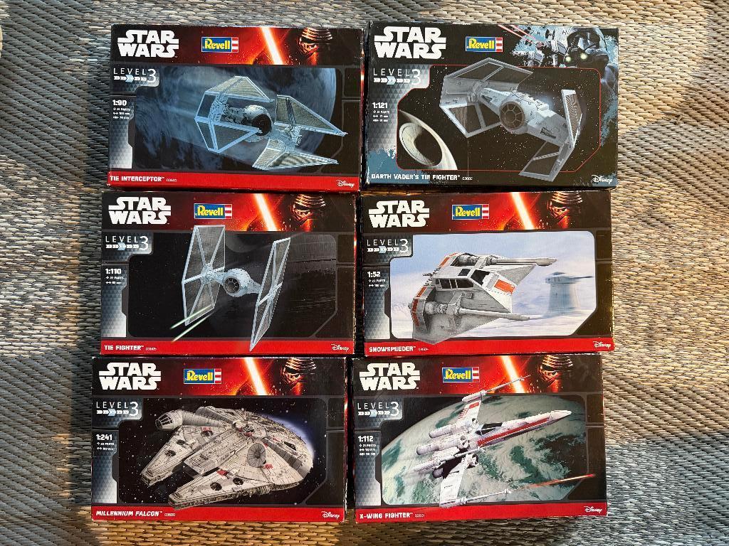 Star wars ruimteschepen modelbouw, Verzamelen, Star Wars, Ophalen of Verzenden, Overige typen