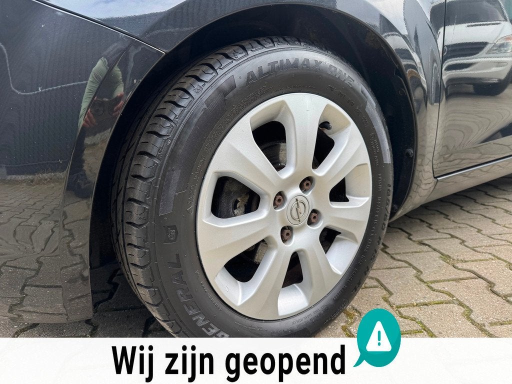 Opel Agila 1.2 Enjoy - 1e Eigenaar - Airco - New Apk - Lage, Auto's, Opel, Voorwielaandrijving, 4 cilinders, 965 kg, Zwart