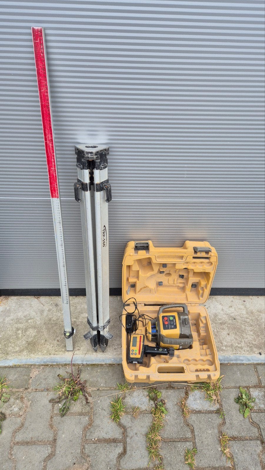 Topcon RL-H3C Roterende Laser Waterpas met Statief en Baak, Ophalen of Verzenden