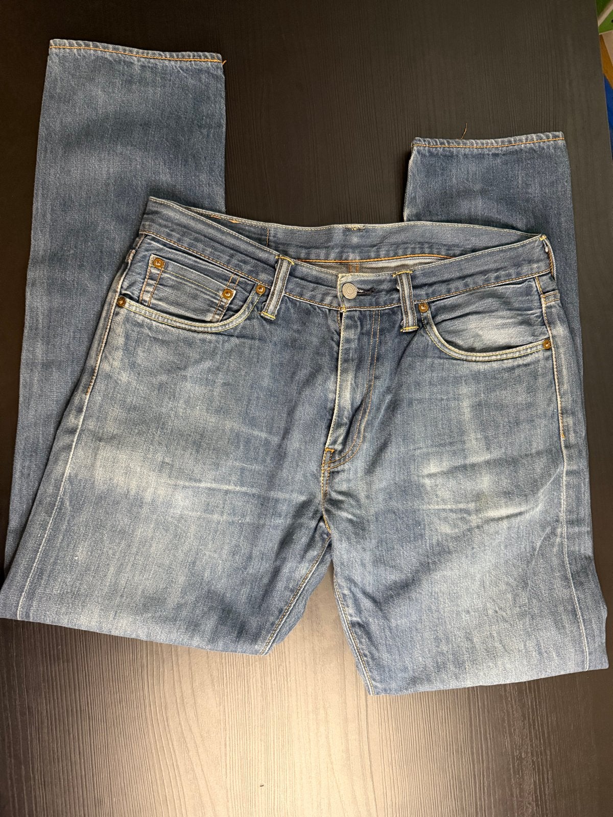 Levi's 508 Regular Taper Jeans W33 L32, Kleding | Heren, Ophalen of Verzenden, Gedragen, Blauw, W33 - W34 (confectie 48/50)