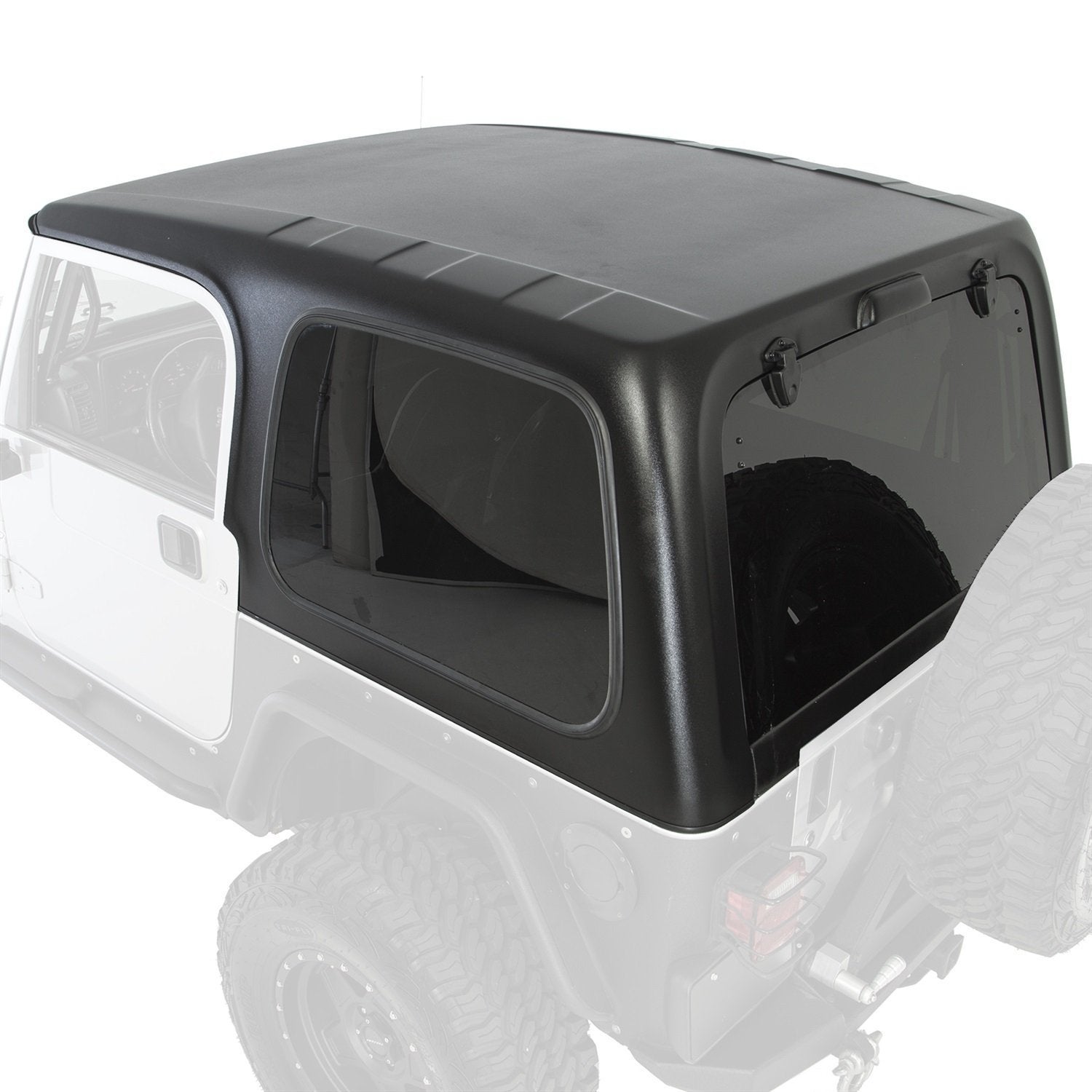 Gezocht: Nette zwarte JEEP Wrangler TJ hardtop, Ophalen, Gebruikt, Voor, Jeep