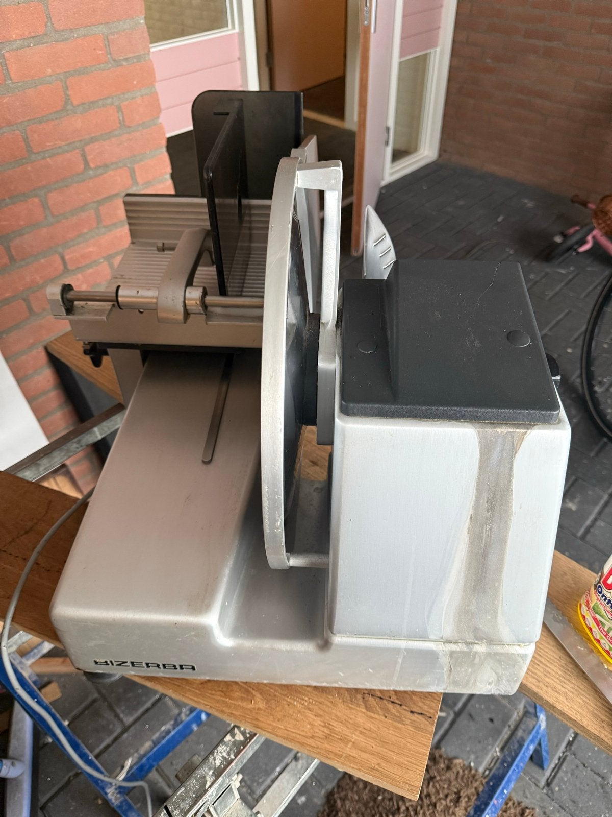 Bizerba snijmachine (tweedehands) - Werkt perfect!, Ophalen of Verzenden, Gebruikt, Bakkerij en Slagerij