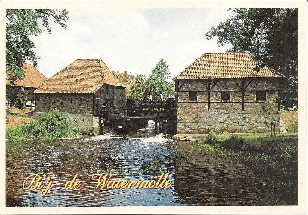 Oosterdorper Watermolen Haaksbergen Ansichtkaart, Ophalen of Verzenden, 1980 tot heden, Ongelopen, Overijssel