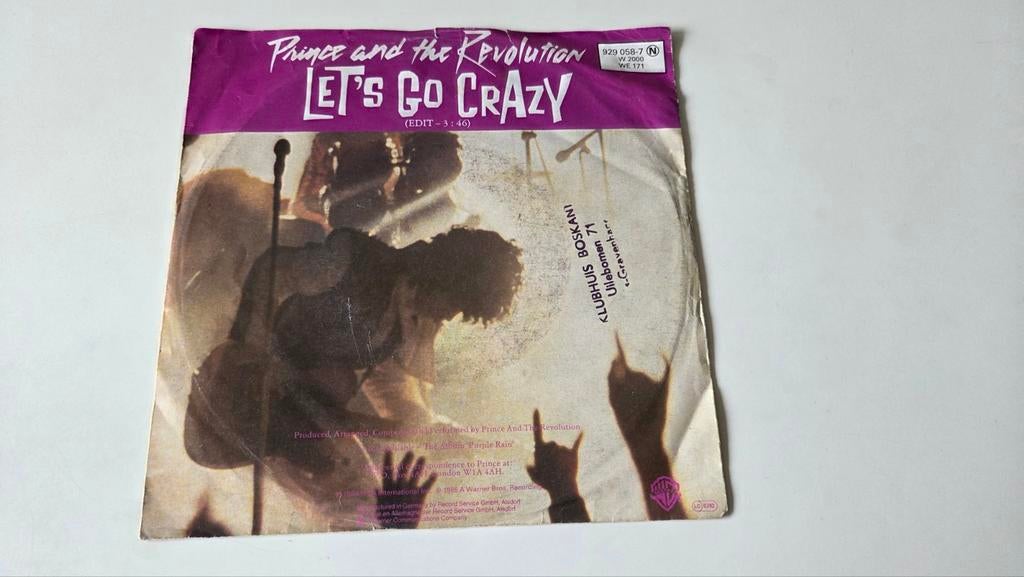 Verzameling Prince Vinyl Singles Collectie 9 stuks, Gebruikt, Verzenden, 7 inch, Pop