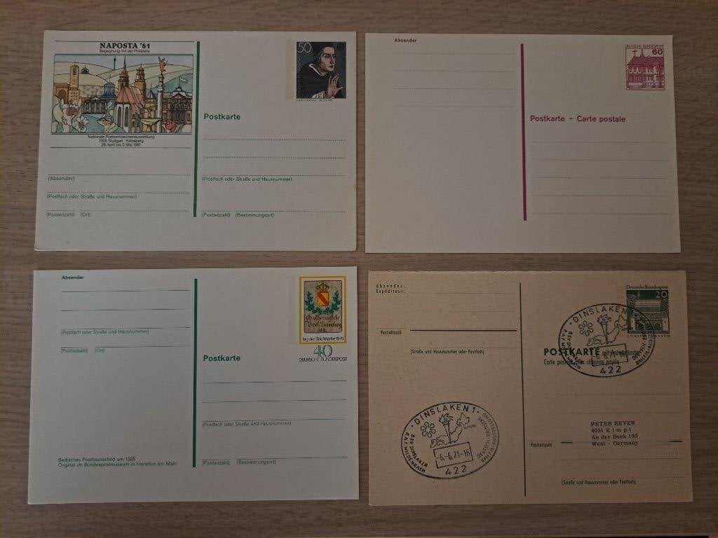 Gratis briefkaarten Duitsland 2, Ophalen of Verzenden, BRD