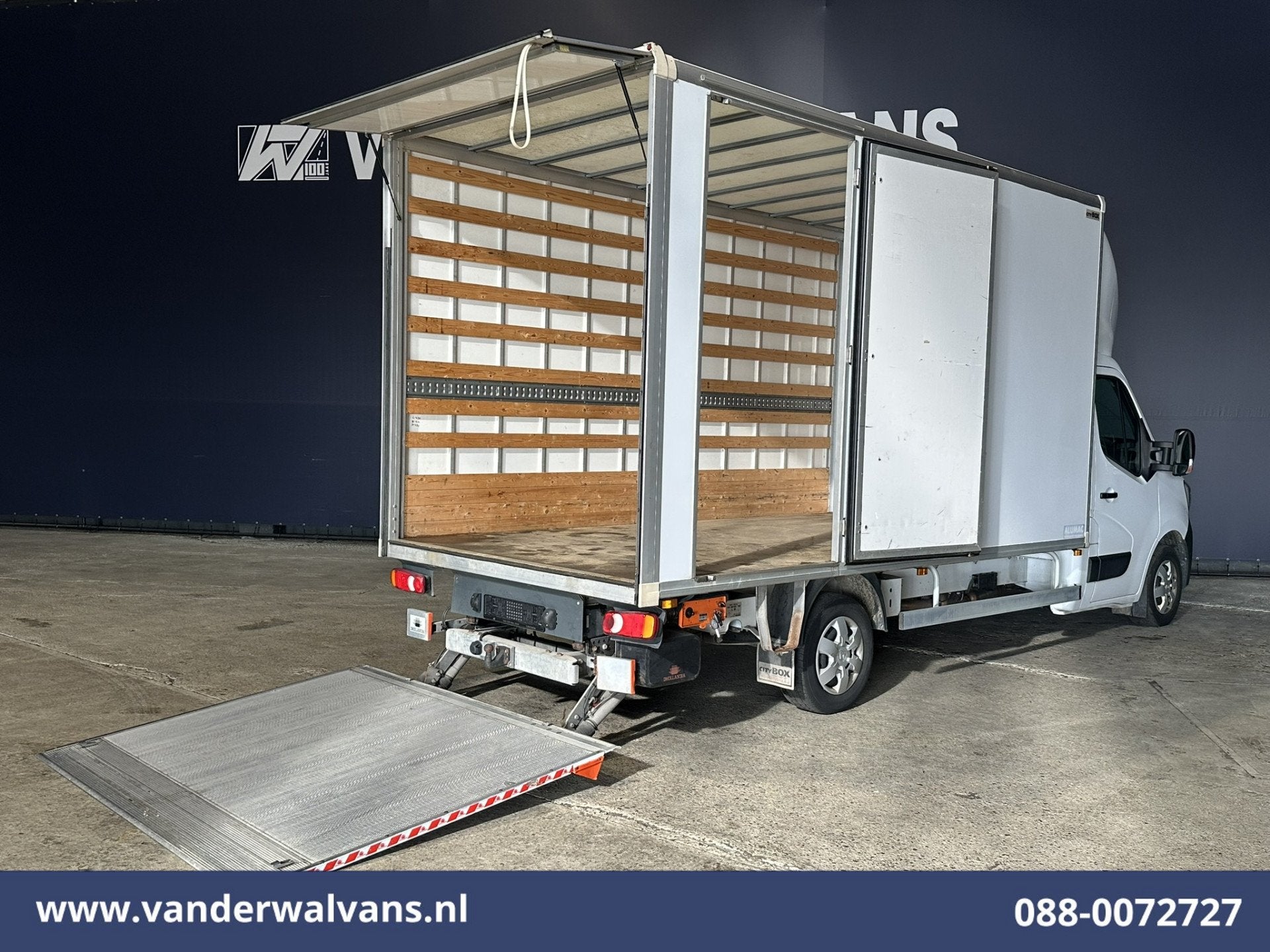 Renault Master 2.3 dCi 164pk Bakwagen 232cm Hoog Laadklep Zi, Dealer onderhouden, Gebruikt, Euro 6, 4 cilinders