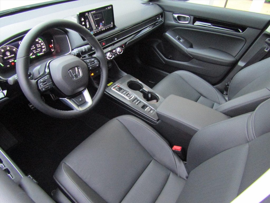 Honda Civic 2.0 HYBRID 184PK eCVT Advance, Auto's, Honda, Gebruikt, Wit, 1433 kg, Civic